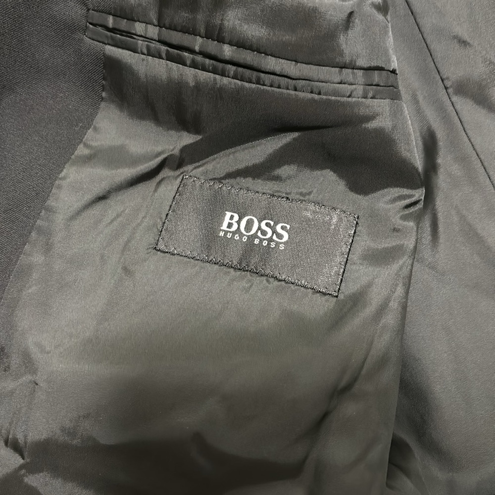 Hugo Boss Galilei Sigma black virgin wool blazer 42R - Picture 3 of 7